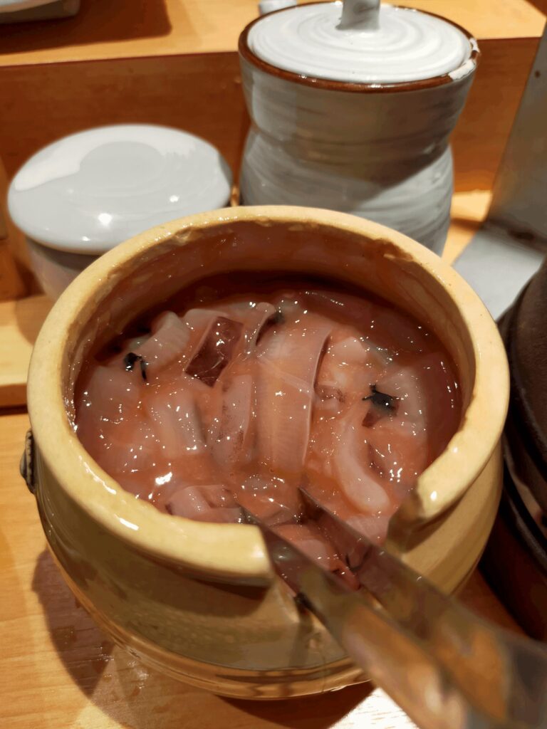 天ぷらまきの-塩辛